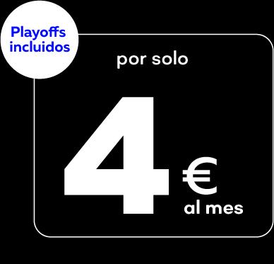 Por solo 4€ al mes